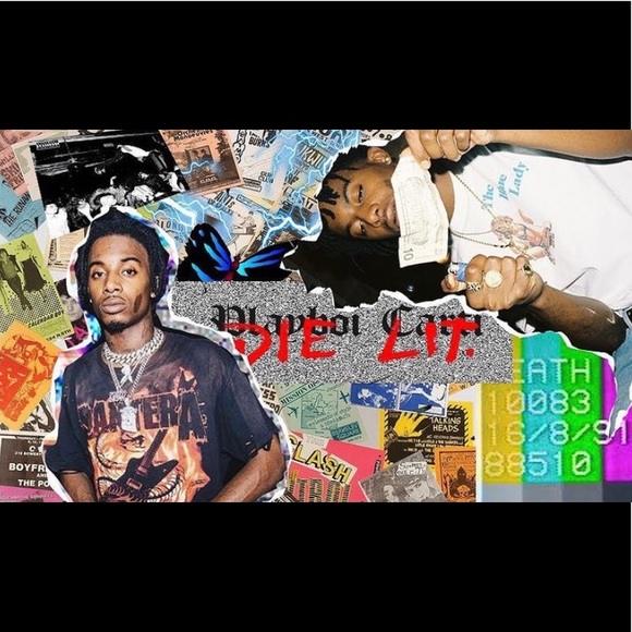 Playboi cari Die Lit t-shirt - Picture 1 of 2